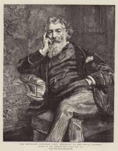 Sir Frederick Leighton, Baronet, Presidente da Royal Academy